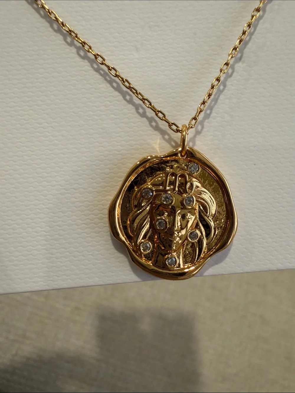 Madewell Zodiac Pendant Necklace - Virgo - BRAND NEW NWT!!   jewelry necklaces - Picture 3 of 4